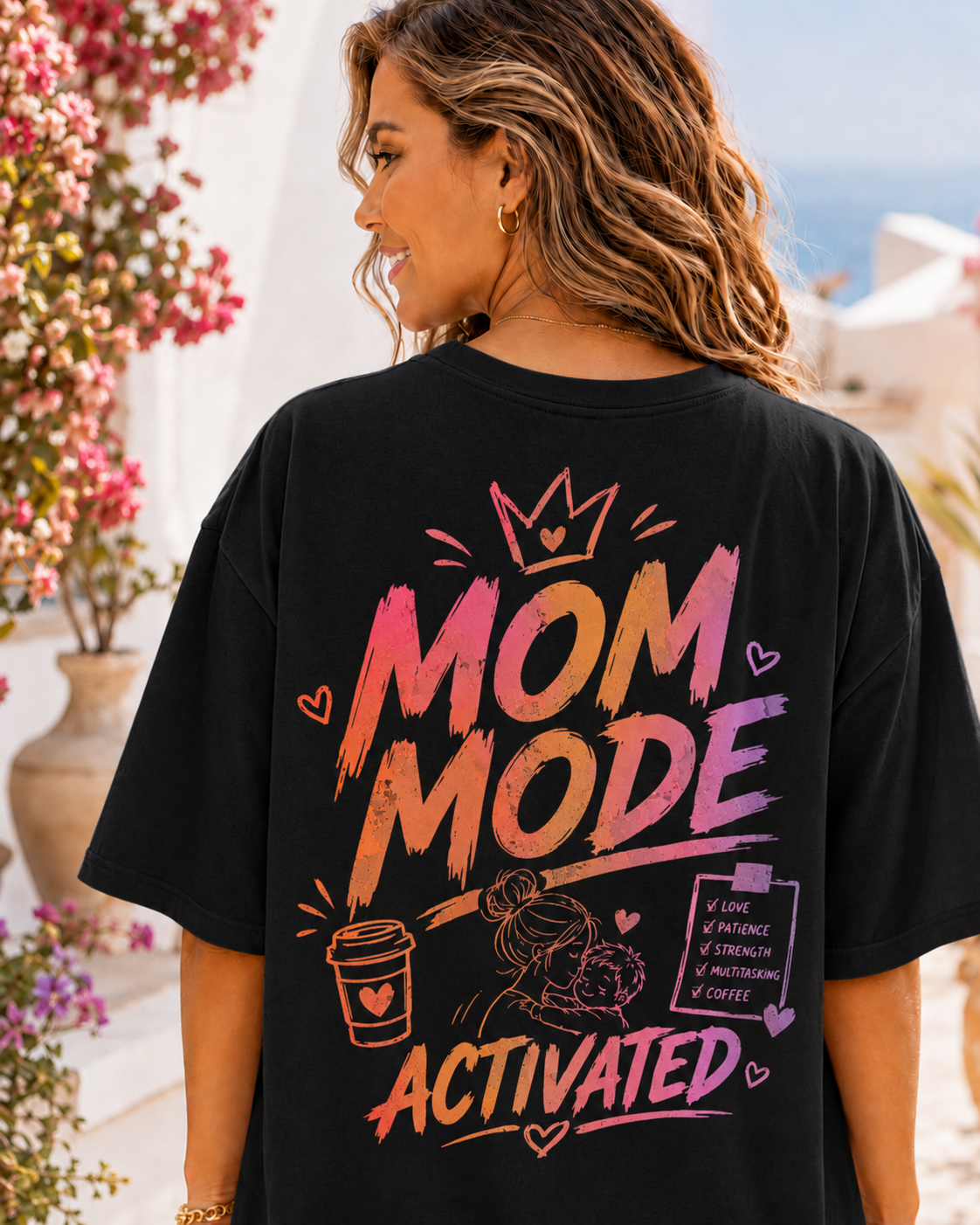 Mom Mode Activated Tee